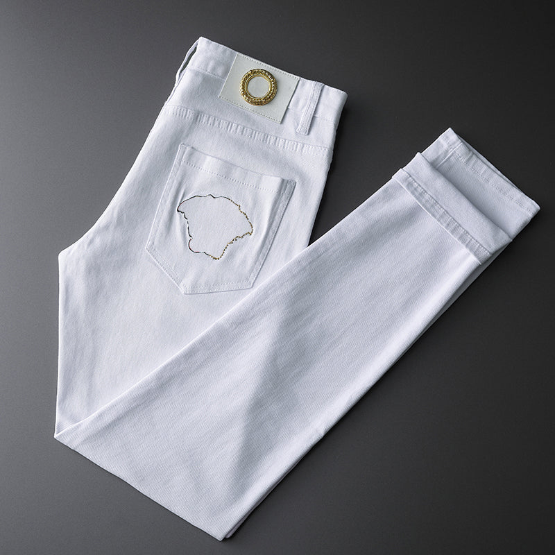 Embroidery Tencel Pant