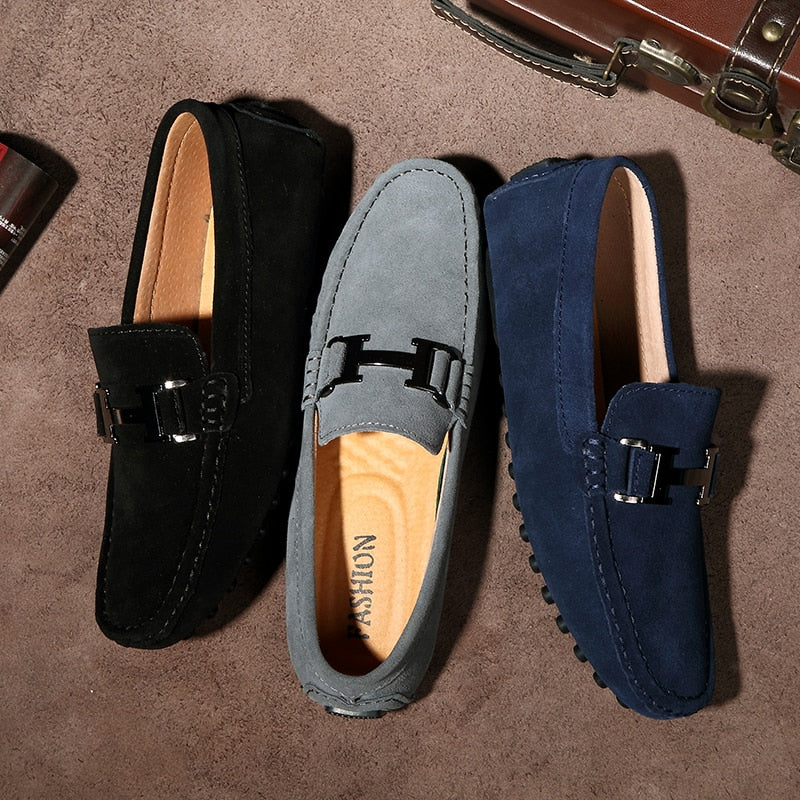 Men Casual Suede Loafers Shoe