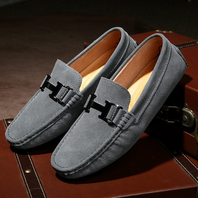 Men Casual Suede Loafers Shoe