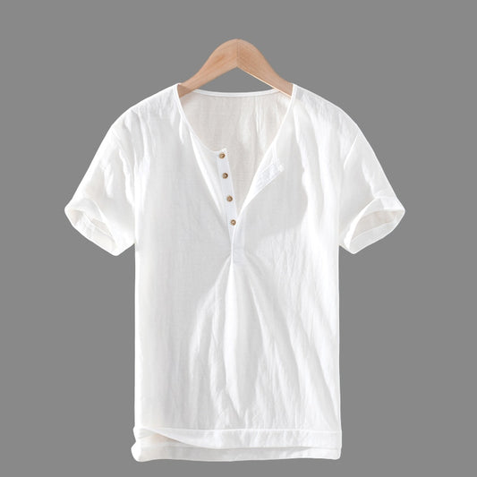 Men's Thin Cotton T-shirt