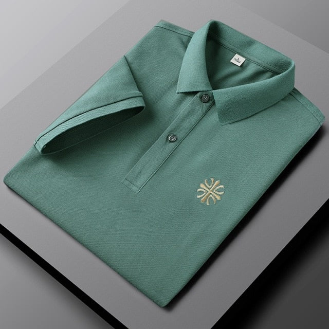 High Classic Silk Polo Shirt
