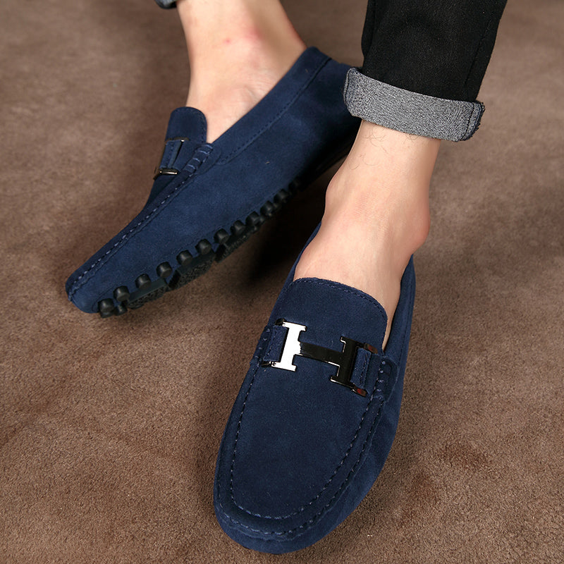 Men Casual Suede Loafers Shoe