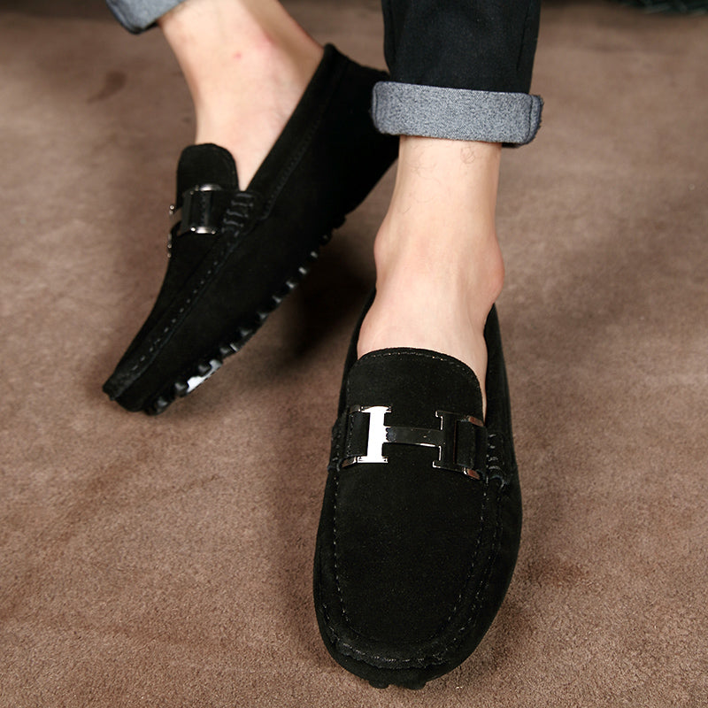 Men Casual Suede Loafers Shoe