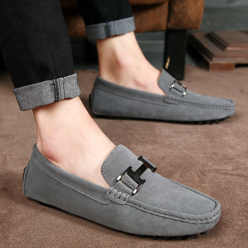 Men Casual Suede Loafers Shoe